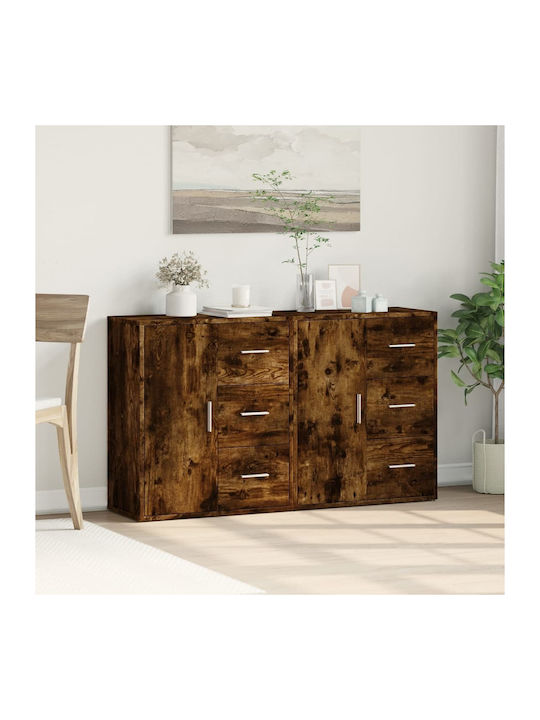 Sideboard Wooden 2τμχ 60x31x70cm