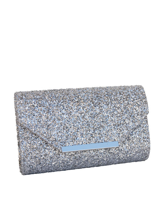 Damentasche Schultertasche Silber