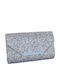 Damentasche Schultertasche Silber