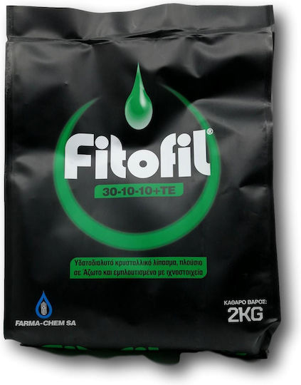 Farma Chem Fitofil 30-10-10+TE Crystal Fertilizer Nitrogen, Phosphorus, Potassium (30-10-10) 2kg