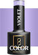 Activeshop Semi-Permanent Nail Polish Purple 402 5gr 1pcs