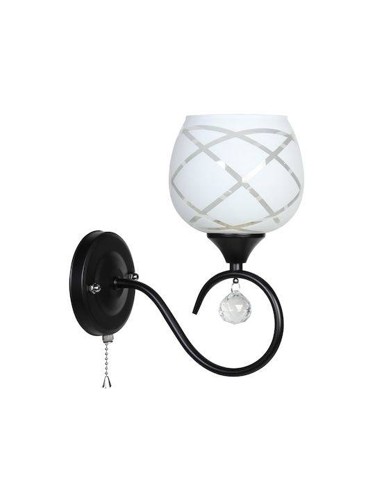 Keskor Lumină de exterior montată pe perete E27 12x22x26εκ.