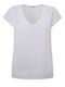 Pepe Jeans 'luna' Women's Blouse White