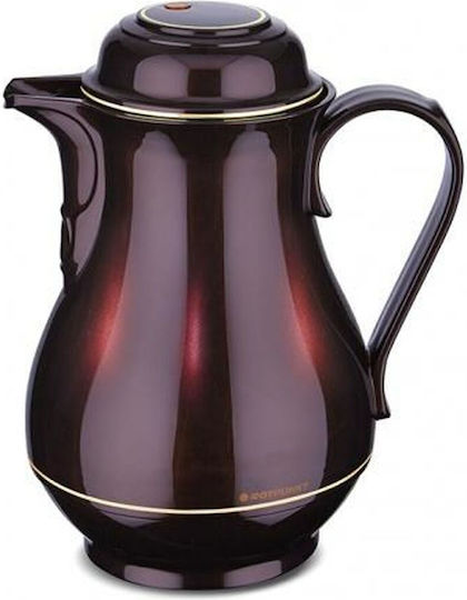 Rotpunkt Plastic Thermos Jug 1L Black