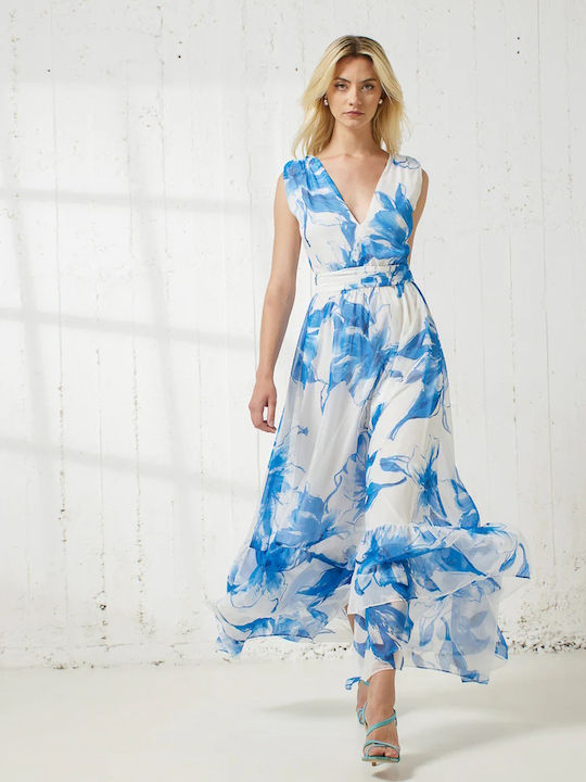 Enzzo Maxi Рокля Blue