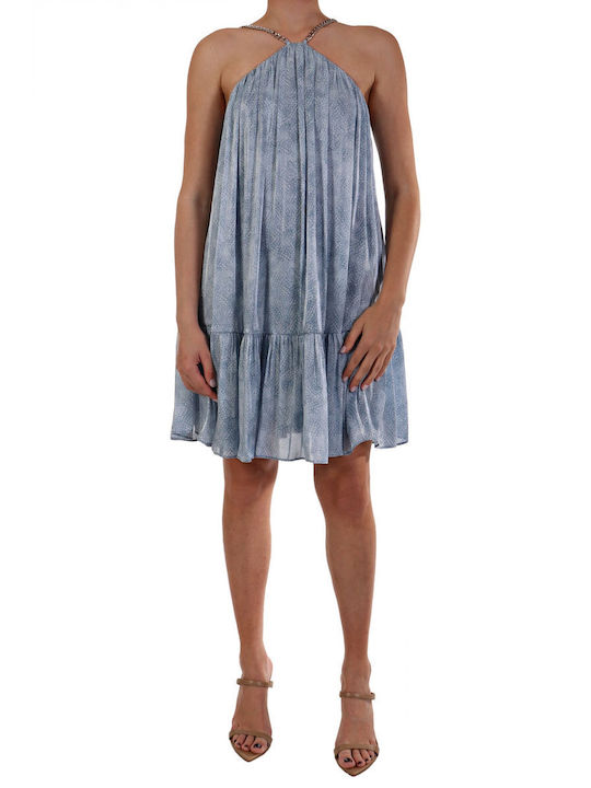 Michael Kors Mini Φόρεμα με Βολάν Σιελ