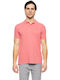 Herrenblusen Polo Kurzarm T-Shirt Rosa