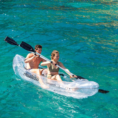 InnovaGoods Πλαστικό Kayak Θαλάσσης 2 Ατόμων Λευκό