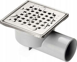 Akces-Med Stainless Steel Double Sink Drain Gray
