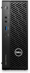 Dell Precision 3260 CFF Desktop PC (Nucleu i7-13700/16GB DDR5/512GB SSD/Quadro T400/W11 Pro)