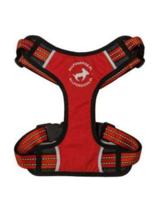 All For Dogs Ham pentru câini Vestă Roșu Mare VAT011242
