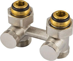 Schlosser 600700003 Кран Прав 3/4" Жена