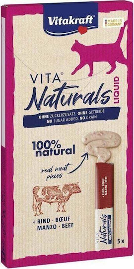 Vitakraft Nassfutter für Erwachsene Katzen in Dose mit Rindfleisch ohne Gluten 15gr