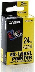 Casio Ταινία Ετικετογράφου σε Μαύρο Χρώμα