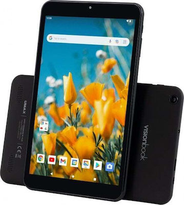 Umax VisionBook 8L Plus 8" Tablet with WiFi (2GB/32GB) Black