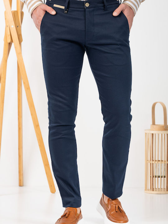 Vittorio Artist Trousers Elastic in Regular Fit...