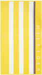 Tommy Hilfiger Πετσέτα Θαλάσσης Κίτρινη 160x90εκ.