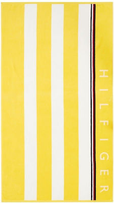 Tommy Hilfiger Beach Towel Cotton Yellow 160x90cm.