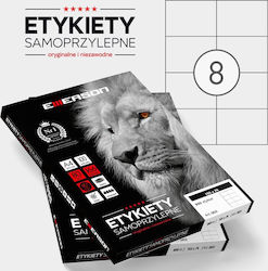 Emerson Selbstklebende A4-Etiketten 105x74mm Emerson Selbstklebende A4-Etiketten 105x74mm