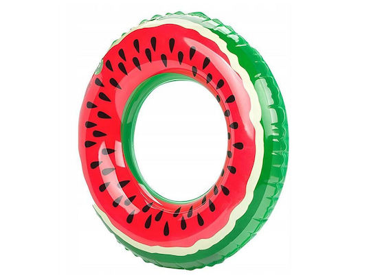 Watermelon Kids' Swim Ring with Diameter 70cm Green