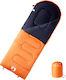 vidaXL Sleeping Bag Μονό Πορτοκαλί
