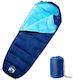 vidaXL Sleeping Bag Single Blue