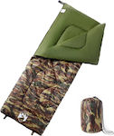 vidaXL Sleeping Bag Μονό Πράσινο