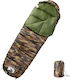 vidaXL Sleeping Bag Μονό Πράσινο