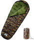 vidaXL Schlafsack Einzeln Green