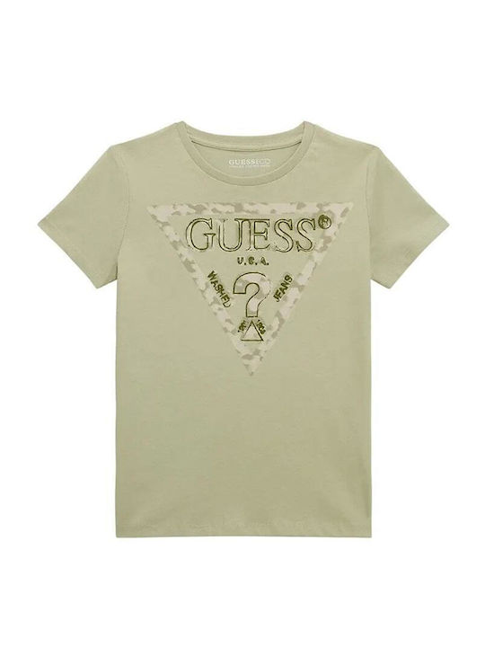 Guess Kinder-T-Shirt Beige