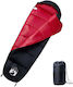 vidaXL Sleeping Bag Single Red