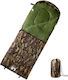 vidaXL Sleeping Bag Μονό Πράσινο