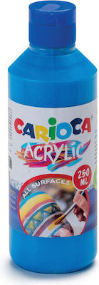 Carioca Acrylic Paint Set Primary Blue 250ml 1pcs