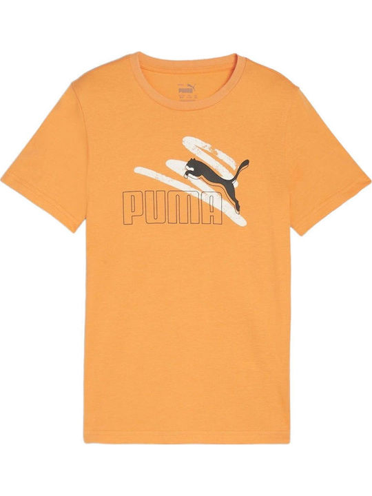 PUMA T-shirt Πορτοκαλί