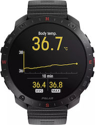 Polar Grit X2 Pro 49mm S/L Black Silicone Strap Polar Grit X2 Pro 49mm S/L Black Silicone Strap