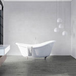 Keros Decorado Floor Interior Matte Tile 90x30cm Gris