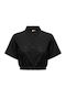 Short Sleeve Women's Shirt Black