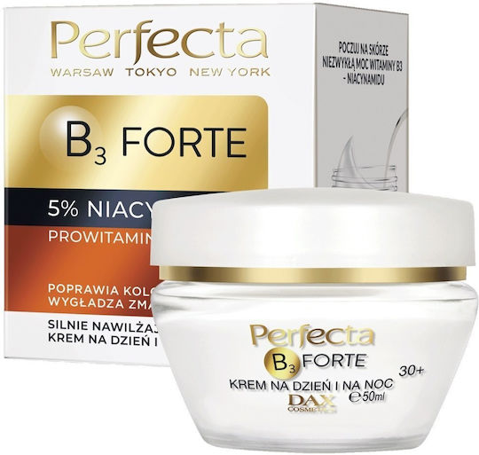 Perfecta B3 Forte 30+ Rich Κρέμα Προσώπου για Αντιγήρανση & Ερυθρότητα με Νιασιναμίδη 50ml