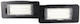Φώτα Πινακίδας Led για BMW E39 / E60 / E90 / F10 / E46 / M3 2τμχ