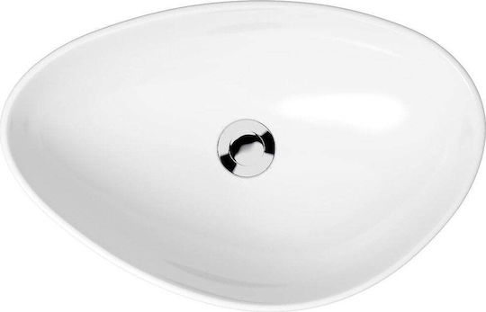 Cersanit Countertop Sink Ceramic 56.5x36.5cm White