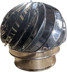 Metallwork Καπέλο Καπνοδόχου Inox 180mm Ασημί Metallwork Καπέλο Καπνοδόχου Inox 180mm Ασημί