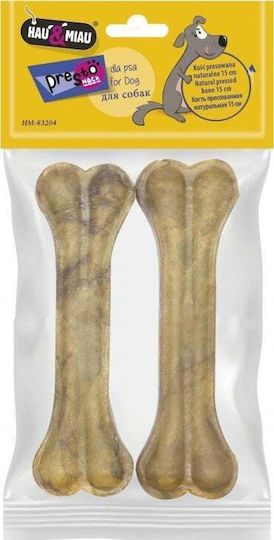 Hau & Miau Knochen für Hunde Natürlich 15cm 130gr 2Stück
