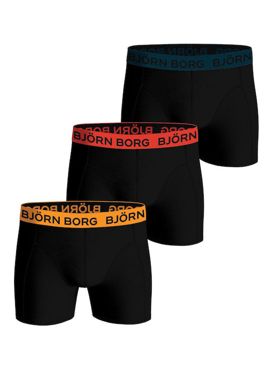 Björn Borg Herren Boxershorts Mehrfarbig 3Packung