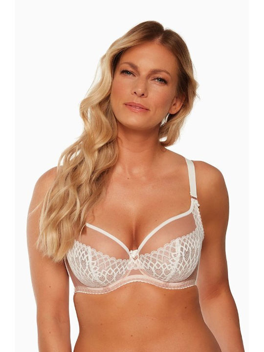 Underwire Bra for Large Bust 1237 Ecru