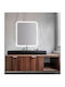 Ebir Iluminacion Oglindă de Baie Lumini LED Atingere 70x80cm