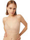 Minerva Women's Bralette Bra Beige