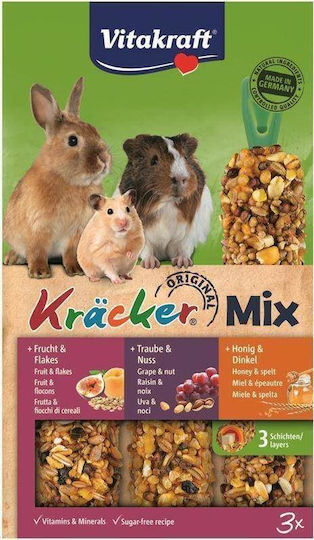 Vitakraft Λιχουδιά για Χάμστερ με Ξηρούς Καρπούς Kracker 3τμχ