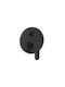 DuscheLine Built-in Faucet Mixer for Shower Black