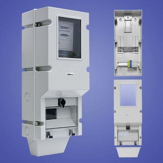 Elektro Plast Електрическа кутия Монтиран на стена, Водоустойчив, 5 Реда, 25 Елемента Ш540xВ230xД190мм