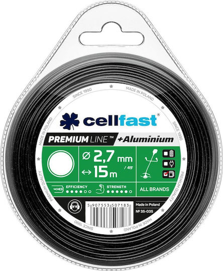 Cellfast 35-035 Метална верижка Кръгла Дължина 15м и Дебелина 2.7мм
